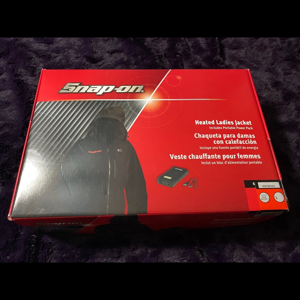 SnapOn Ladies Heated Jacket Large